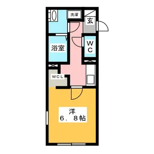 LUORE名駅【5階】の間取り