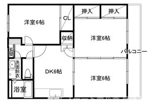 アール クリエイト星が丘【2階】の間取り