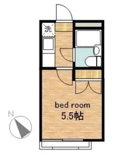 パレス菊野台【3階】の間取り