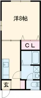 ロワール松原【2階】の間取り