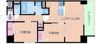 FELIZVIDA福島【6階】の間取り
