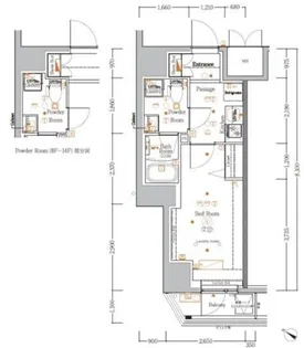 ジェノヴィア川崎III【4階】の間取り