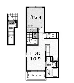 グランステラ【2階】の間取り