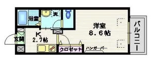 スペーシア K【3階】の間取り