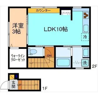 INTEGRAL Sfida【2階】の間取り