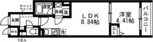 SOLASIA residence 武蔵小山【3階】の間取り