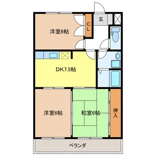 North Land I【1階】の間取り