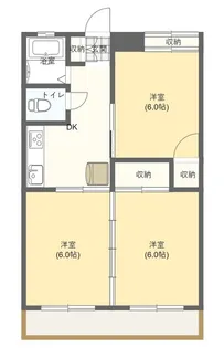 シャルマンコーポ【1階】の間取り