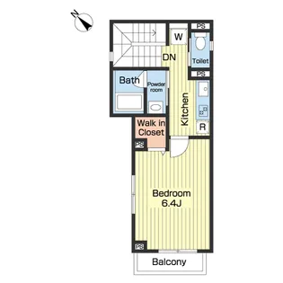 Rancho Carmel【2階】の間取り