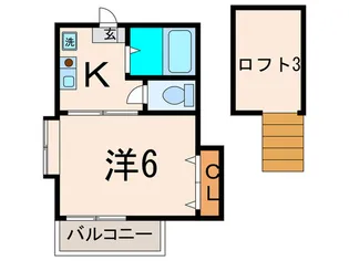 KIND PLACE【2階】の間取り