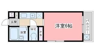 サンシーガルI【3階】の間取り