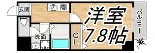 TOYOTOMi STAY Premium梅田西II【2階】の間取り
