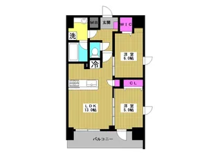 サンプレジエール【3階】の間取り