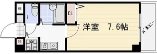 ヴィーブル三国ヶ丘【3階】の間取り
