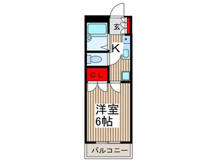 マンションひなげし【1階】の間取り