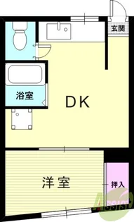 TZ氷室アパート【1階】の間取り