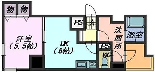 シャインズ本山【5階】の間取り