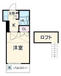 本厚木第7【2階】の間取り