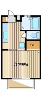 エミール富士見台【2階】の間取り
