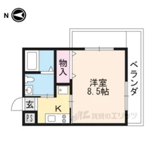 クレアラ・クーオ【3階】の間取り
