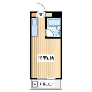 小室ビル【2階】の間取り