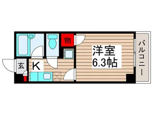 コ-ポ恵門【1階】の間取り