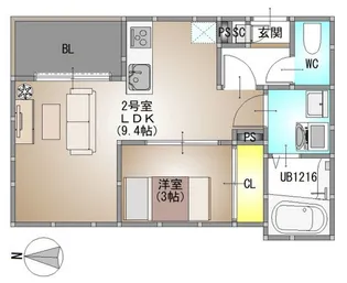 REGALEST 今【3階】の間取り