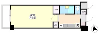 アーツ芝浦【6階】の間取り