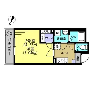 Leaf Hills Hirai【2階】の間取り