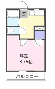 ヴィラマリーナ【1階】の間取り