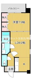 クレセル上町台【3階】の間取り