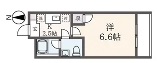 STREAM府中【1階】の間取り