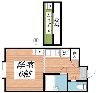パンシオン 白川台No.1【1階】の間取り