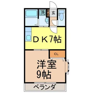 ラ・セゾン・ソレイユ【3階】の間取り