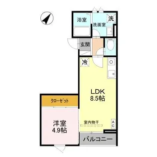 Marriott【2階】の間取り