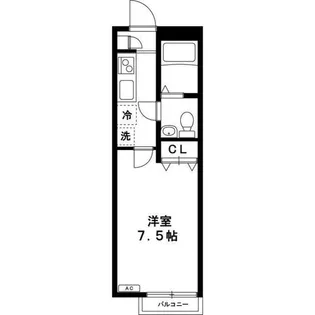 サンライズテラス【2階】の間取り