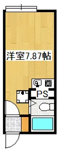 ハウスYOU66【2階】の間取り