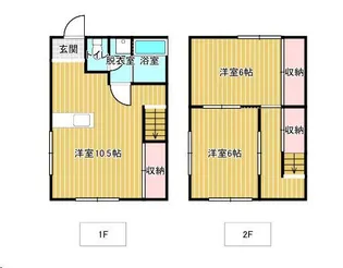 ハイムjujuの間取り