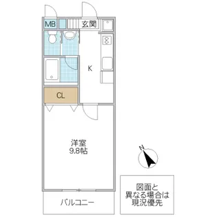スペリアージュ【2階】の間取り