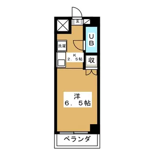 パークシティ戸越【3階】の間取り