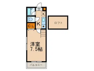 サンホ-プ笹原【2階】の間取り