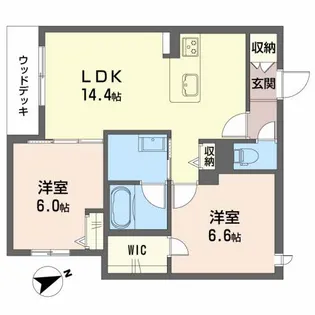 Felice【1階】の間取り