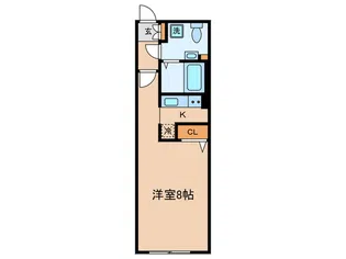 ブランシェ洗足【4階】の間取り