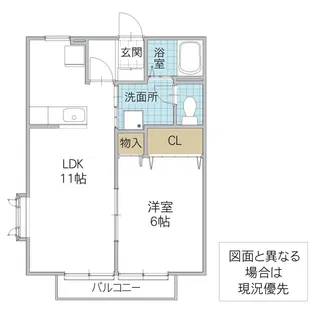 フォレストスクエア【2階】の間取り