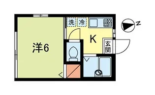 ハイツコーワ【2階】の間取り