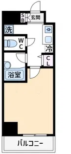 ヴェルヒルズ芝浦【7階】の間取り