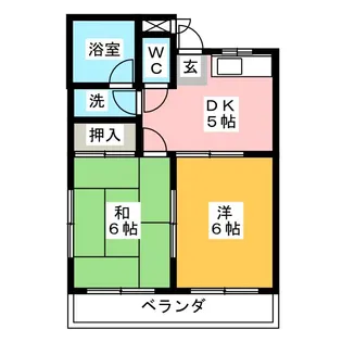 サンパオ K【3階】の間取り