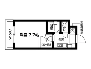 錦町アカデミーマンション【3階】の間取り