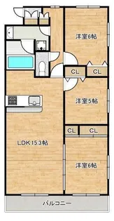 プライム藤が丘【3階】の間取り