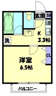 グリーンフォート日吉本町【1階】の間取り
